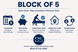 5x block booking