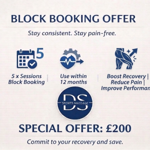 Block Booking Sports Massage X5