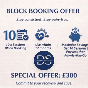 Block Booking 10x Sports Massage